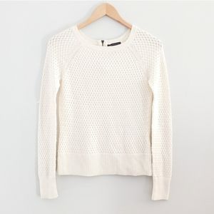 American Eagle cream lightweight sweater xsmall